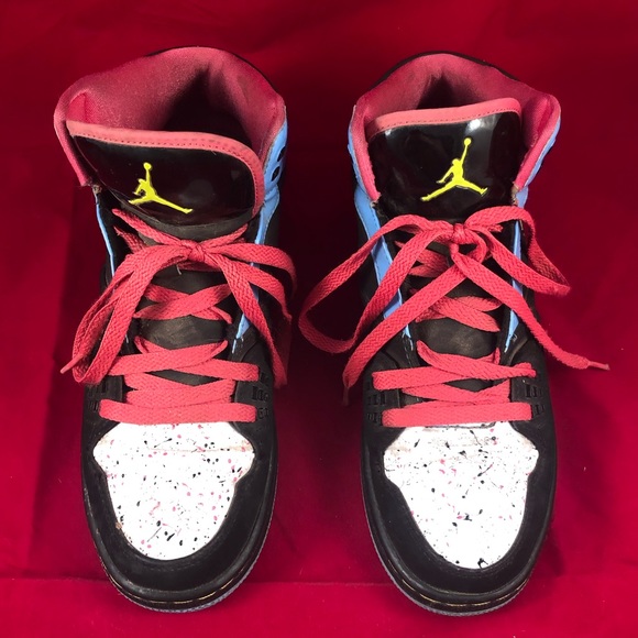 Air Jorden Skater Paint Splatter Sneaker Shoes - Picture 3 of 9